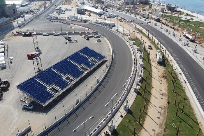 Jeddah Street Circuit overview 
