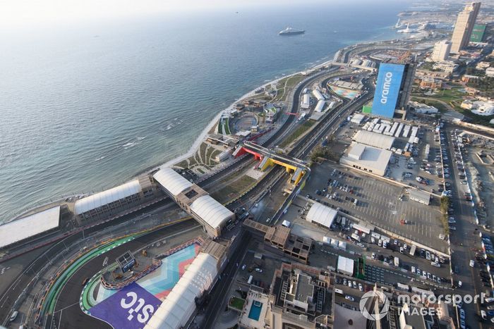 Vista aérea del circuito de Yeda