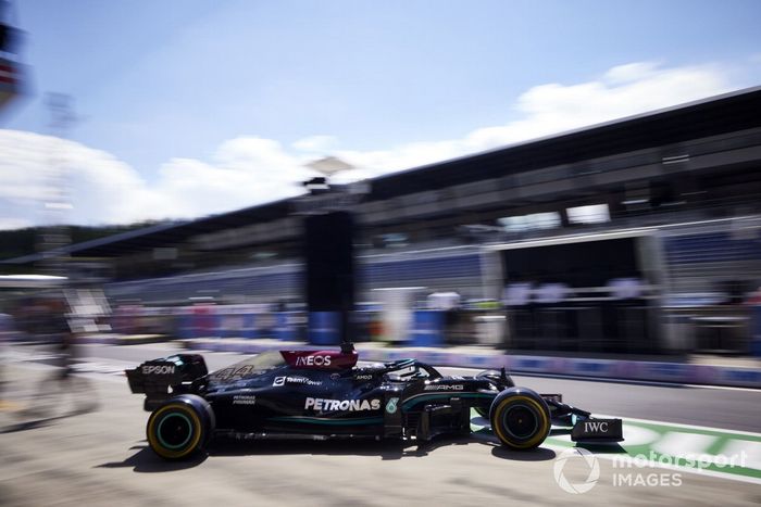 Lewis Hamilton, Mercedes W12