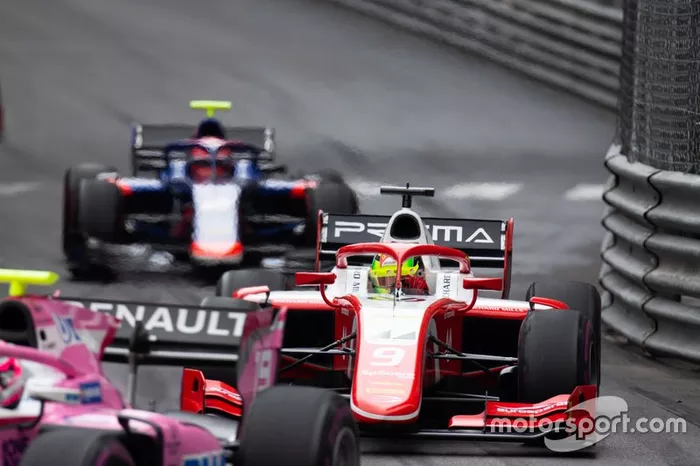 Mick Schumacher, Prema Racing and Nobuharu Matsushita, Carlin 