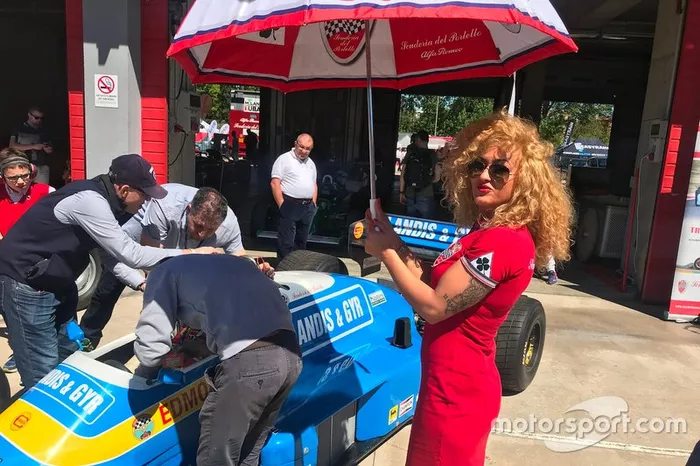 Umbrella girl