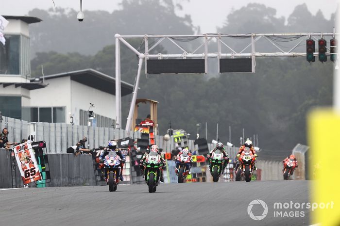 Jonathan Rea, Kawasaki Racing Team WSBK, Toprak Razgatlioglu, Pata Yamaha WorldSBK