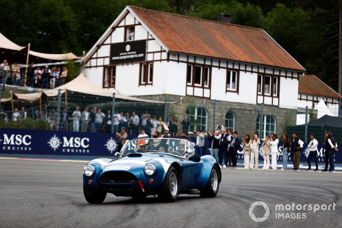 Max Verstappen, Red Bull Racing durante el desfile de pilotos