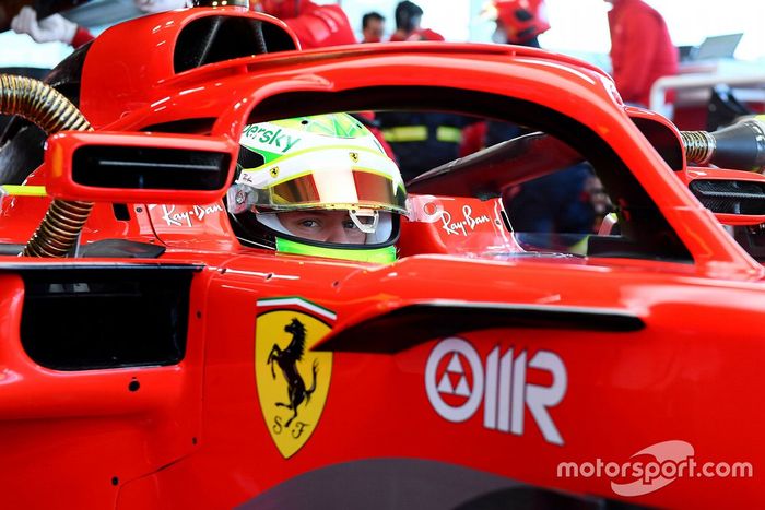 Mick Schumacher, Ferrari SF71H