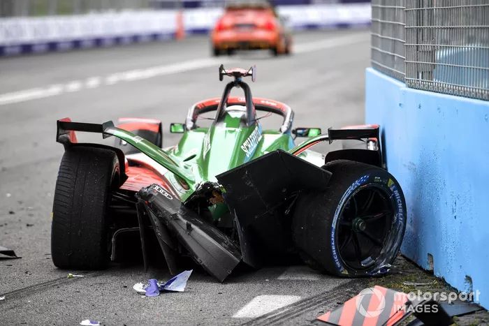Accidente de Rene Rast, Audi Sport ABT Schaeffler, Audi e-tron FE07