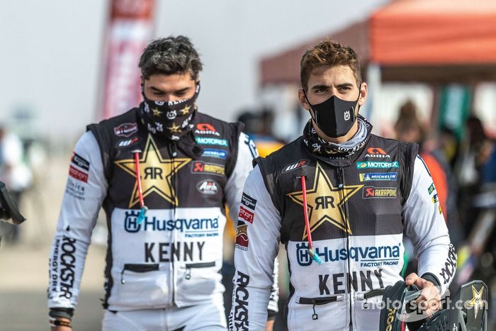 #2 Husqvarna Factory Racing: Pablo Quintanilla, #77 Husqvarna Factory Racing: Luciano Benavides