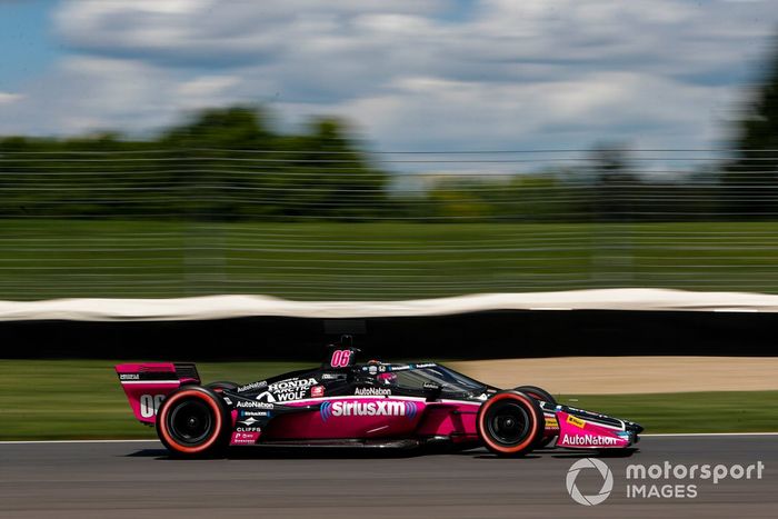 Helio Castroneves, Meyer Shank Racing Honda
