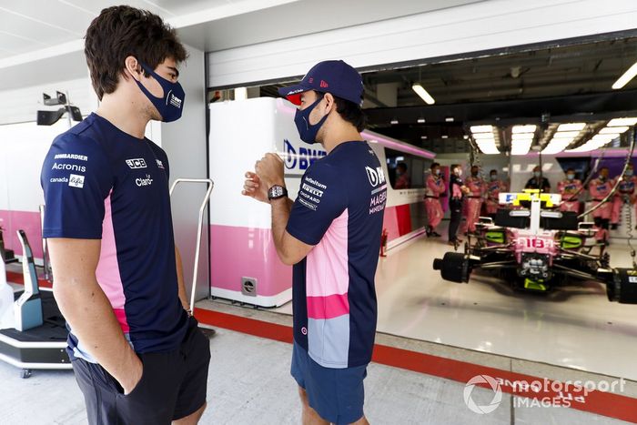 Lance Stroll, Racing Point, Sergio Pérez, Racing Point