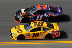 Denny Hamlin, Joe Gibbs Racing Toyota, Kyle Busch, Joe Gibbs Racing Toyota