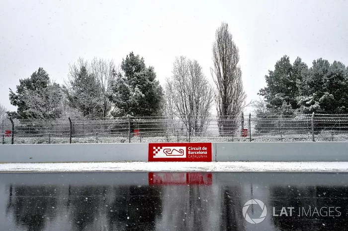 La recta principal y la nieve