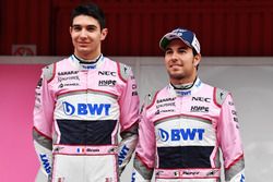 Esteban Ocon, Sahara Force India F1 y Sergio Pérez, Sahara Force India