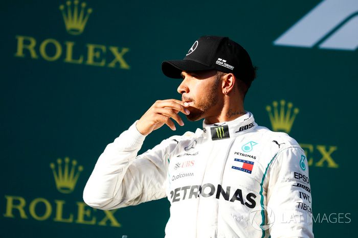 Segundo lugar Lewis Hamilton, Mercedes AMG F1