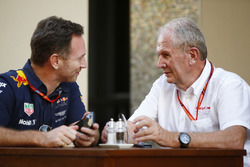 Руководитель Red Bull Racing Кристиан Хорнер и спортивный консультант Red Bull Хельмут Марко