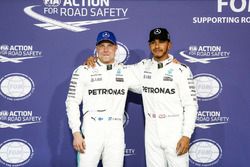 Valtteri Bottas, Mercedes AMG et Lewis Hamilton, Mercedes AMG