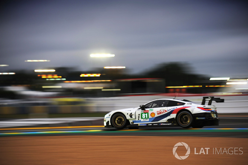 43: #81 BMW Team MTEK BMW M8 GTE: Martin Tomczyk, Nicky Catsburg, Phillip Eng, 3'50.596