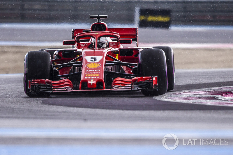 3: Sebastian Vettel, Ferrari SF71H, 1'30.400