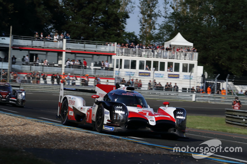 #7 Toyota Gazoo Racing Toyota TS050: Mike Conway, Kamui Kobayashi, Jose Maria Lopez