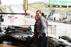 Guenther Steiner, director del equipo, Haas F1 Team, Gene Haas, propietario del equipo, Haas F1 Team