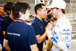 Pierre Gasly, Toro Rosso, celebra