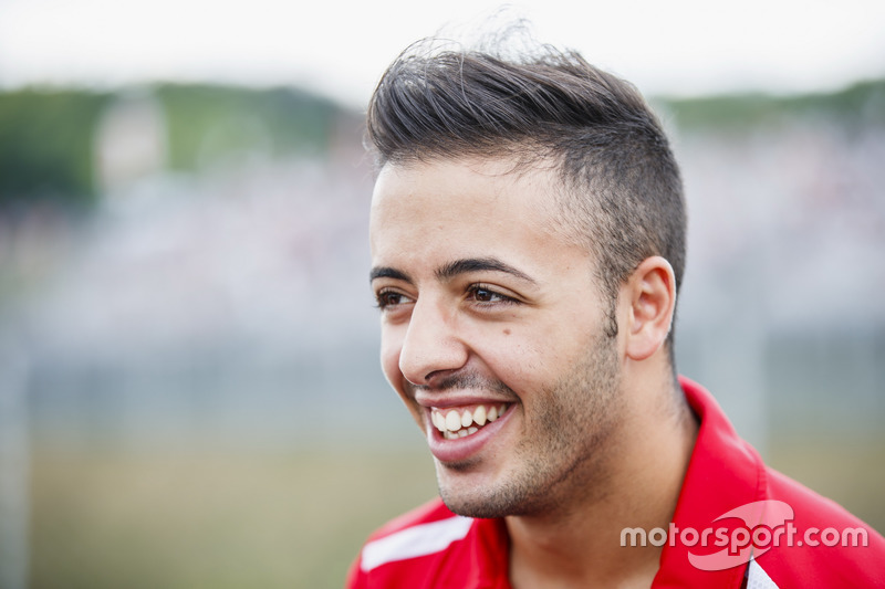 Drivers parade, Antonio Fuoco, Charouz Racing System