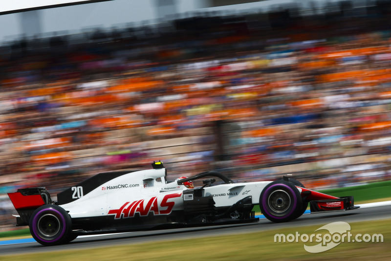 5: Кевін Магнуссен, Haas F1 Team VF-18, 1'12.200