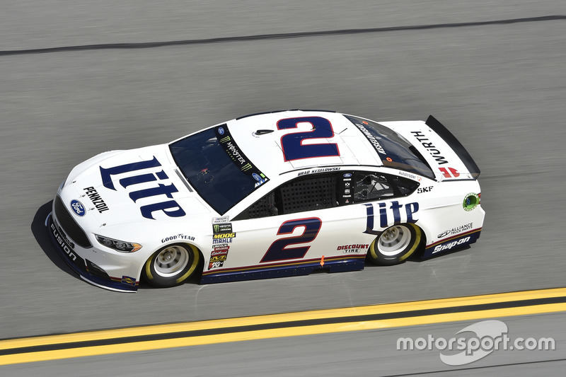 Brad Keselowski, Team Penske, Miller Lite Ford Fusion