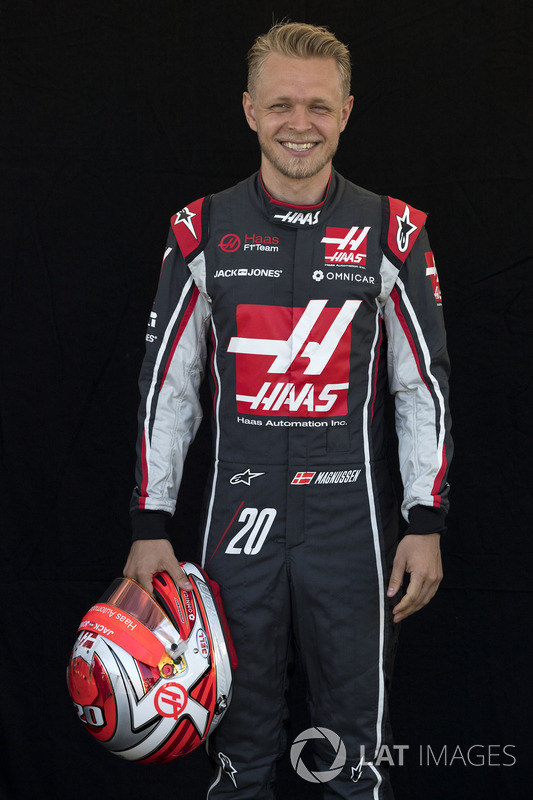 Kevin Magnussen, Haas F1 Romain Grosjean, Haas F1