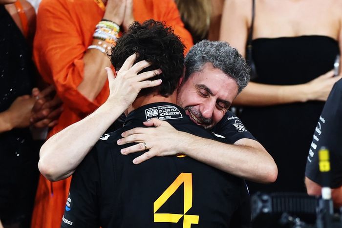 Lando Norris, McLaren, Andrea Stella