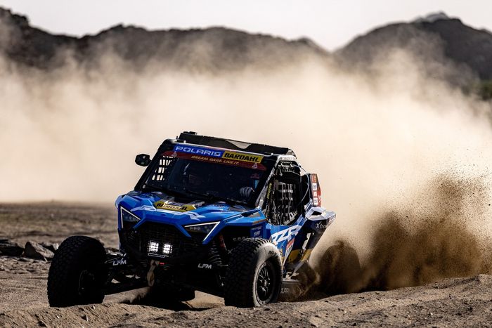#420 Loeb Fraymedia Motorsport  Rzr Factory Racing Polaris: Johan Kristoffersson, Ola Floene