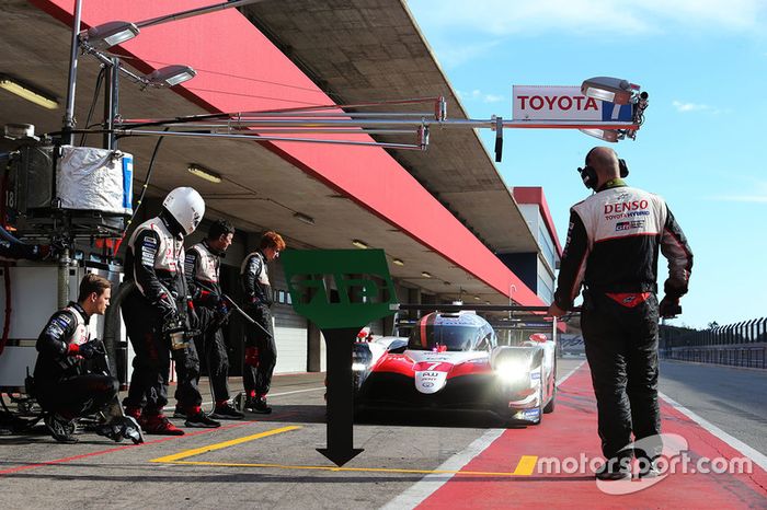 El siguiente test, con el Toyota Gazoo Racing Toyota TS050-Hybrid número ¡7! en El Algarve