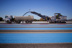 Travaux sur le Circuit Paul Ricard