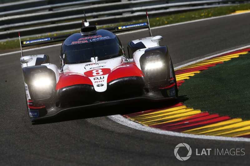 #8 Toyota Gazoo Racing Toyota TS050: Sébastien Buemi, Kazuki Nakajima, Fernando Alonso