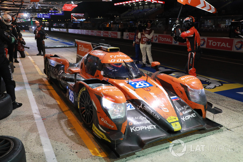 #26 G-Drive Racing Oreca 07 Gibson: Roman Rusinov, Andrea Pizzitola, Jean-Eric Vergne