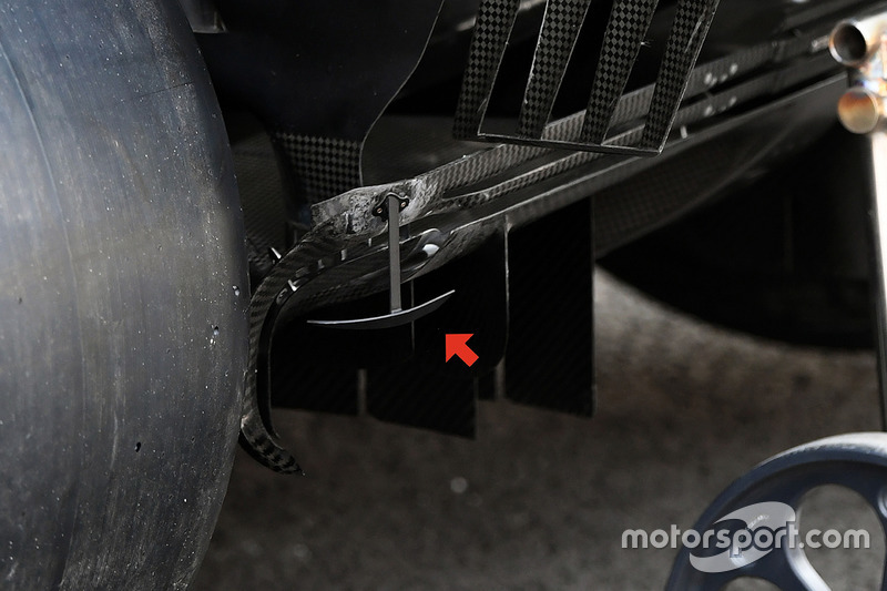 Difusor del Renault Sport F1 Team RS17
