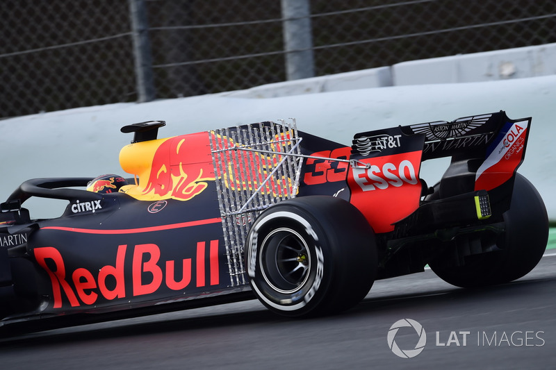 Max Verstappen, Red Bull Racing RB14, aero sensor