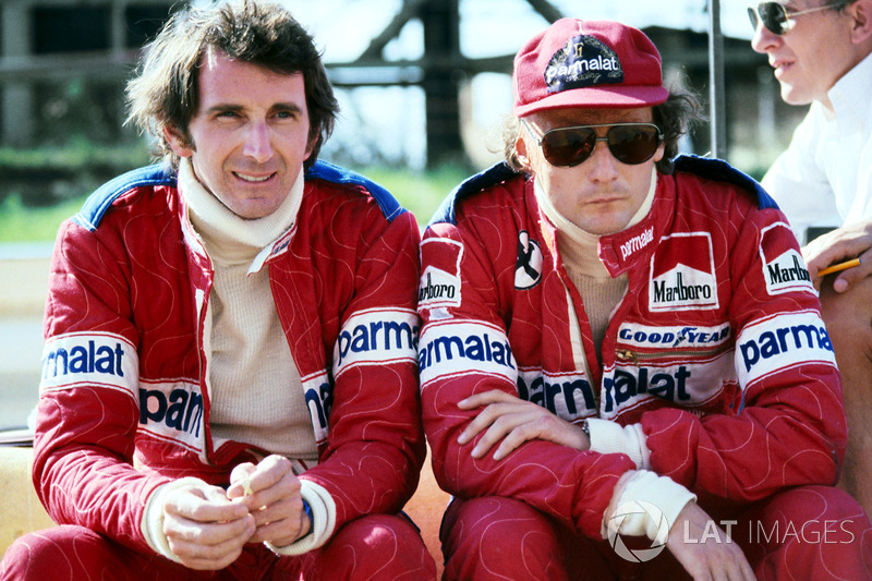 John Watson and Niki Lauda, Brabham