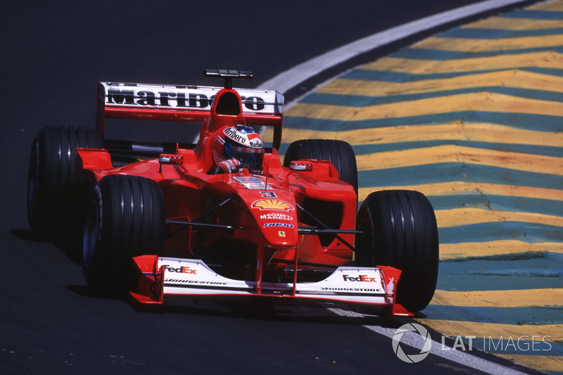 Michael Schumacher en el GP de Brasil
