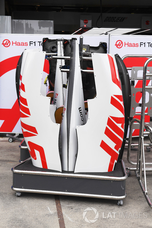 Haas F1 Team VF-18, carrozzeria