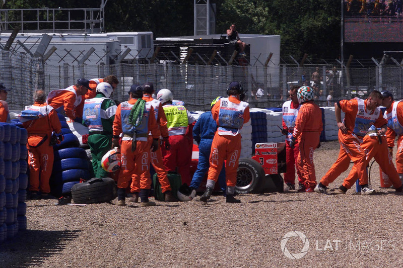 Michael Schumacher, Ferrari, kaza