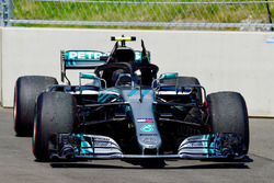 La monoposto del ritirato Valtteri Bottas, Mercedes-AMG F1 W09