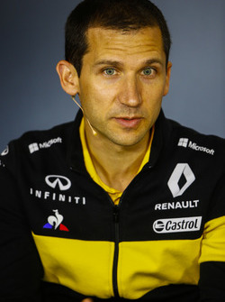 Remi Taffin, Director of Operations, Renault Sport F1, in the Team Principals Press Conference