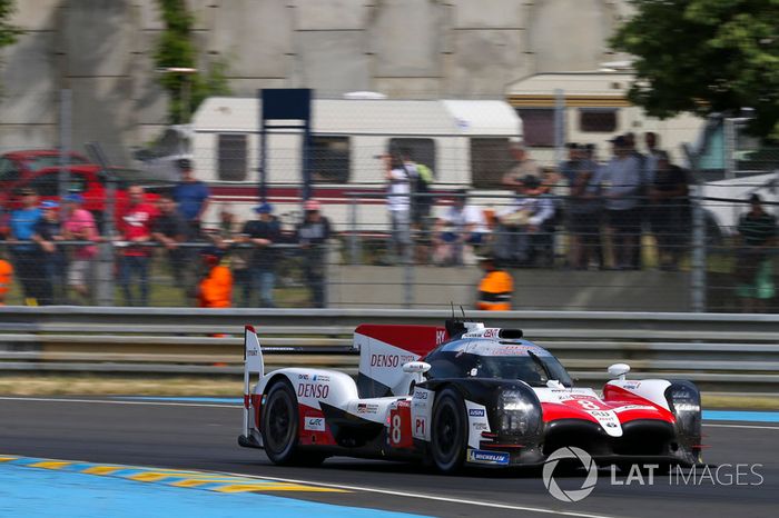 #8 Toyota Gazoo Racing Toyota TS050: Sebastien Buemi, Kazuki Nakajima, Fernando Alonso, Jose Maria L