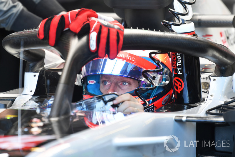 Romain Grosjean torce para que halo seja “fase de transição”
