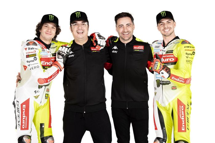 Marco Bezzecchi, VR46 Racing Team, Fabio Di Giannantonio, VR46 Racing Team, Uccio Salucci, VR46 Racing Team, Pablo Nieto, VR46 Racing Team