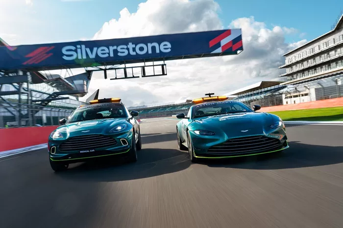 Aston Martin Official Safety and Medical Cars of Formula One