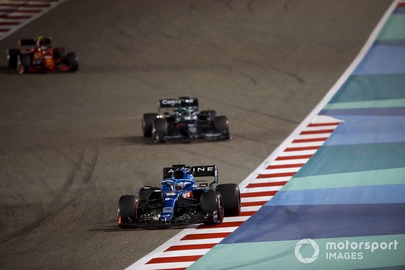 Fernando Alonso, Alpine A521 