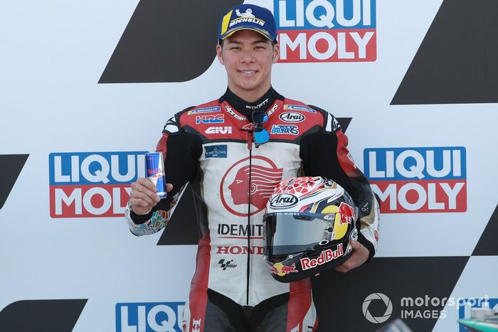 Ganador de la pole Takaaki Nakagami, Team LCR Honda