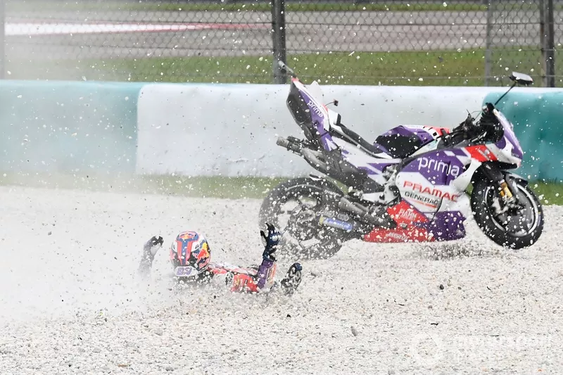 La caduta di Jorge Martin, Pramac Racing 