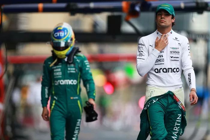 Lance Stroll, Aston Martin Racing, Fernando Alonso, Aston Martin Racing