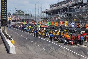 Vista general del pitlane